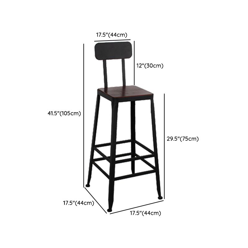 Industrial Style Bar Set 1/4/5/9 Pieces Solid Wood Rectangle Pub Dining Set