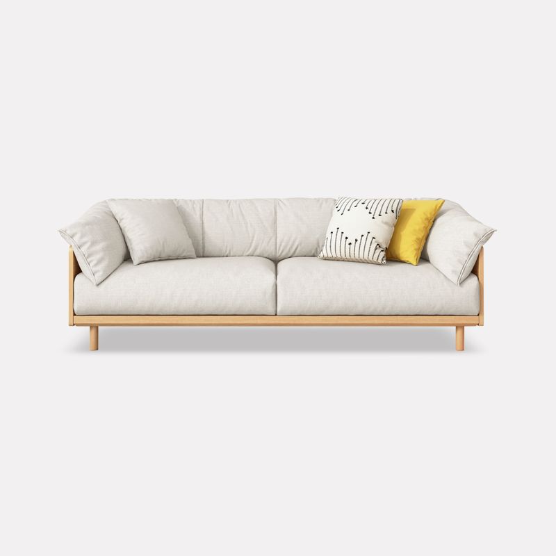 Stationary Cotton Living Room Pillow Top Arm Standard Cushions Seating