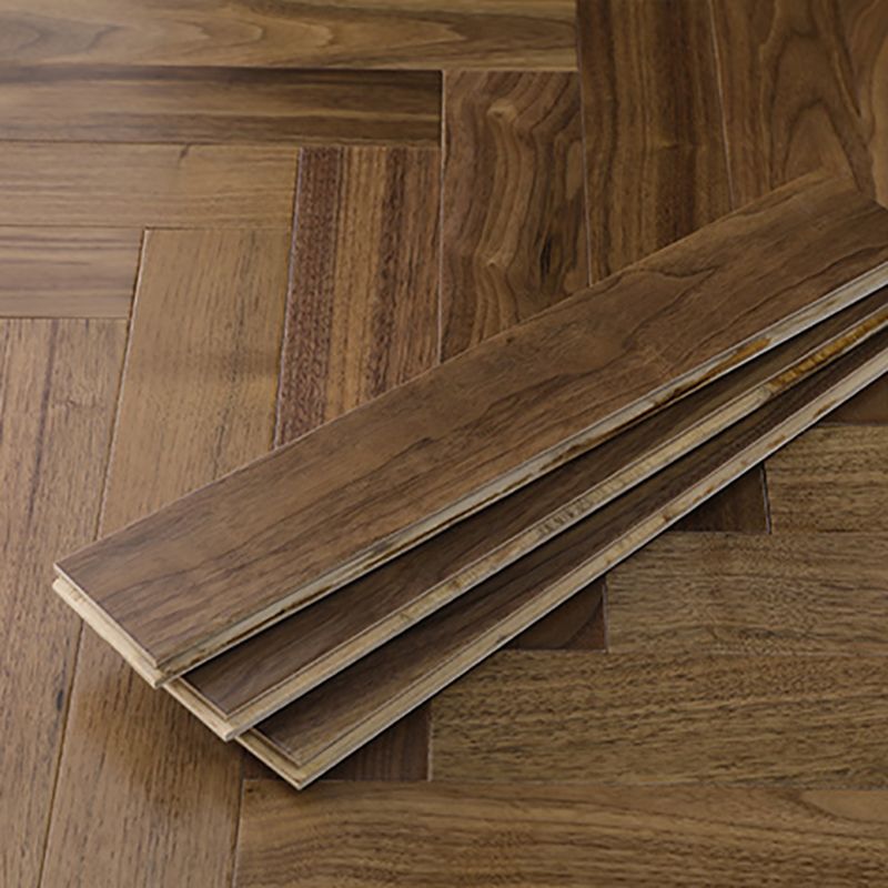 Rectangle Laminate Floor Scratch Resistant Wooden Effect Laminate Floor