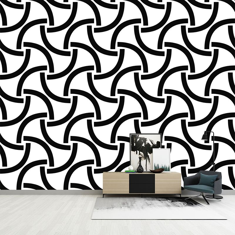 Customized Modern Geometry Wall Mural Decal Eco-friendly Wallpaper Wall Decor