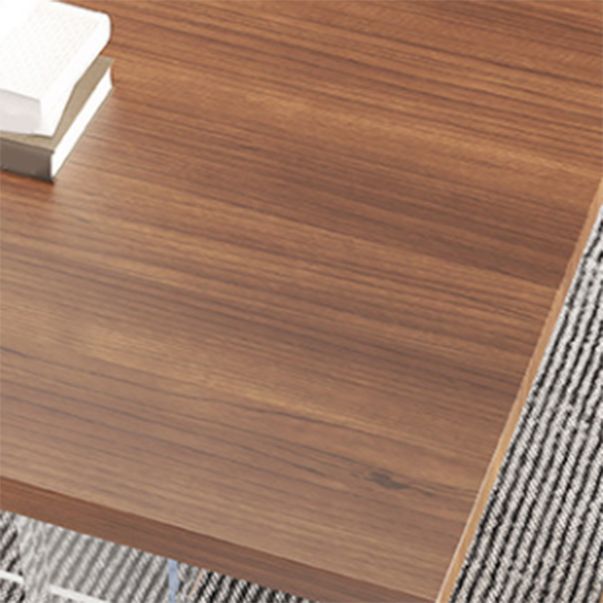 Modern Pine Wood Dining Set 1/4/6/7 Pieces Brown Dinette Set with Chairs