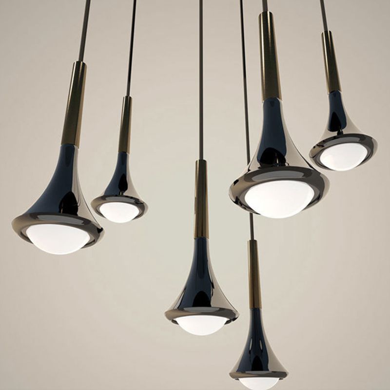 Raindrop LED Pendant Light Minimalist Aesthetic Acrylic Dining Room Suspension Lamp