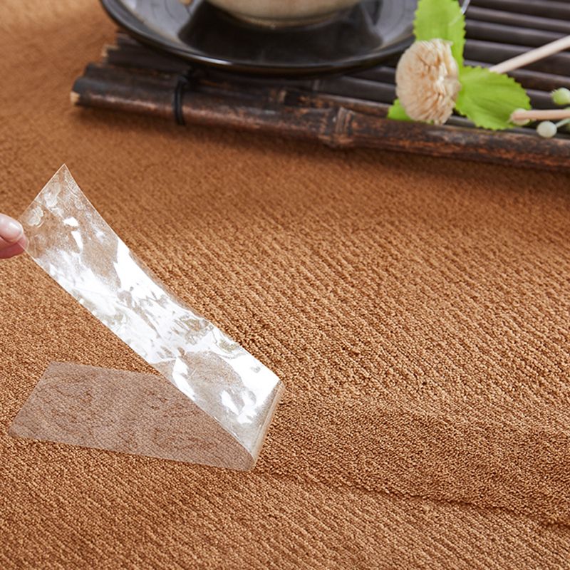 Comfort Plain Shag Rug Polyester Indoor Carpet Non-Slip Backing Area Carpet for Home Decoration