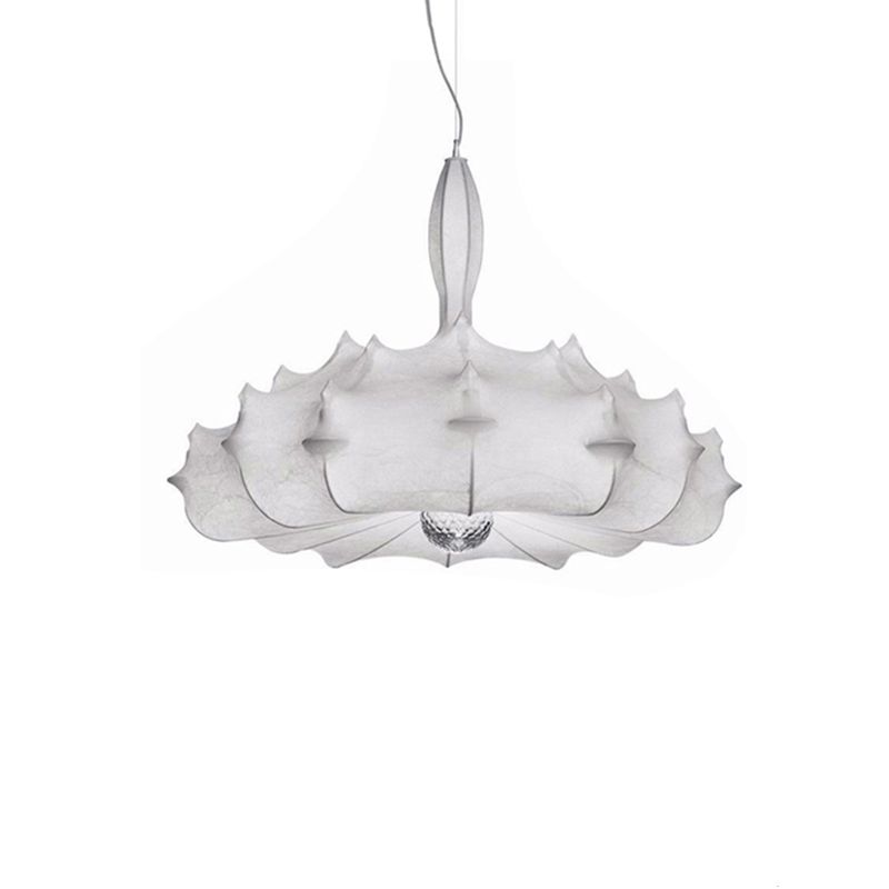 Schattierte Wohnzimmer Decken Deckenpendelleuchte Leichtmodell Designer Anhängerleuchte in Weiß