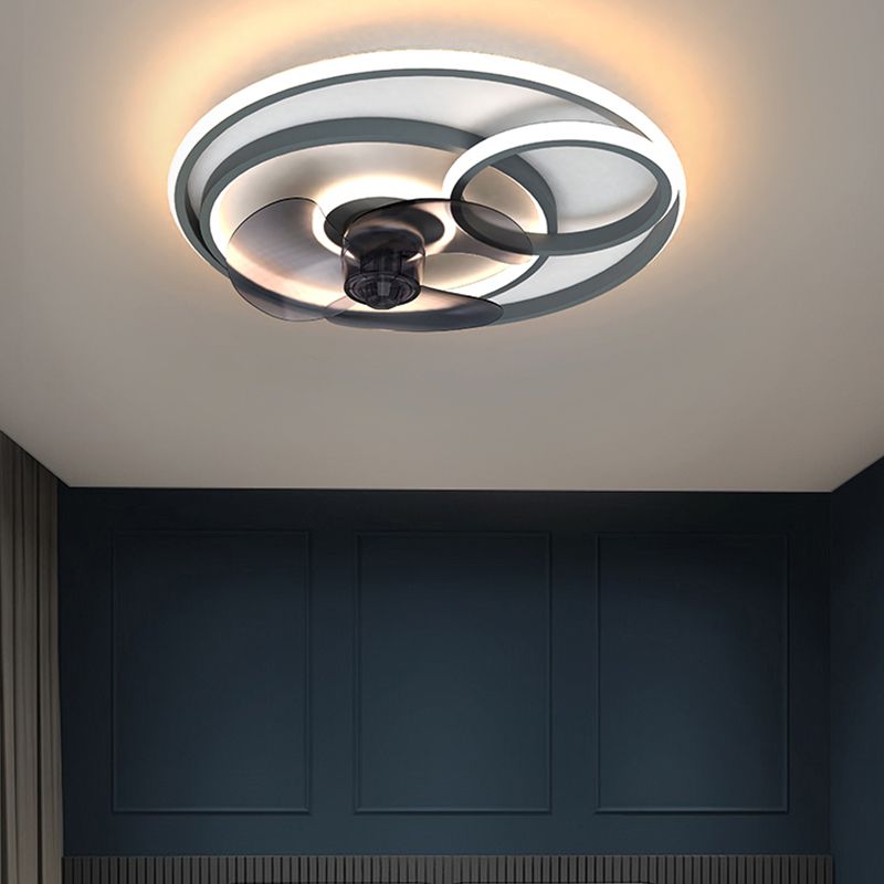 Plafond nordique plafond lampe à lampe ronde Round LED MUT MONTRE LECONTRE