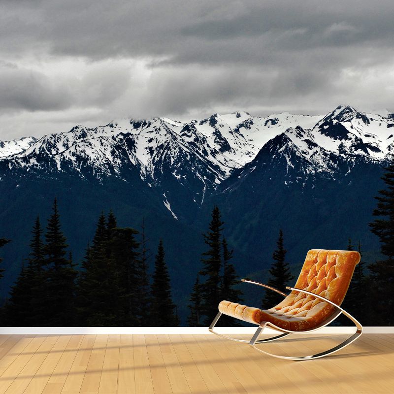 Wallpaper Environmental Wall Mural Mountain Range Living Room Wall Mural