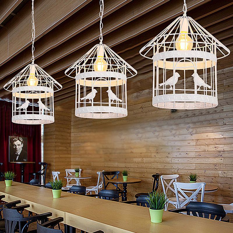 1 Apparecchiatura a soffitto in stile industriale Nordic Style Nordic Style METALLICO per caffetteria per caffetteria
