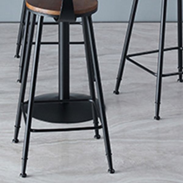 1/2/3/4/5 Pieces Industrial Bar Set Solid Wood Pub Dining Set