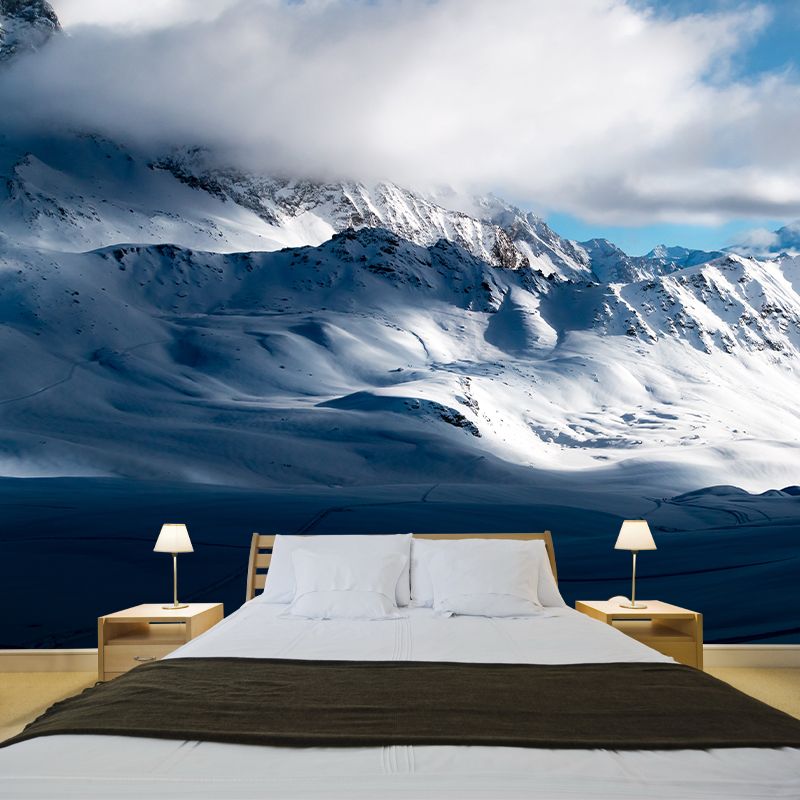 Mountains Mural Stain Resistant Home Decoration Wall Decor for Sleeping Room