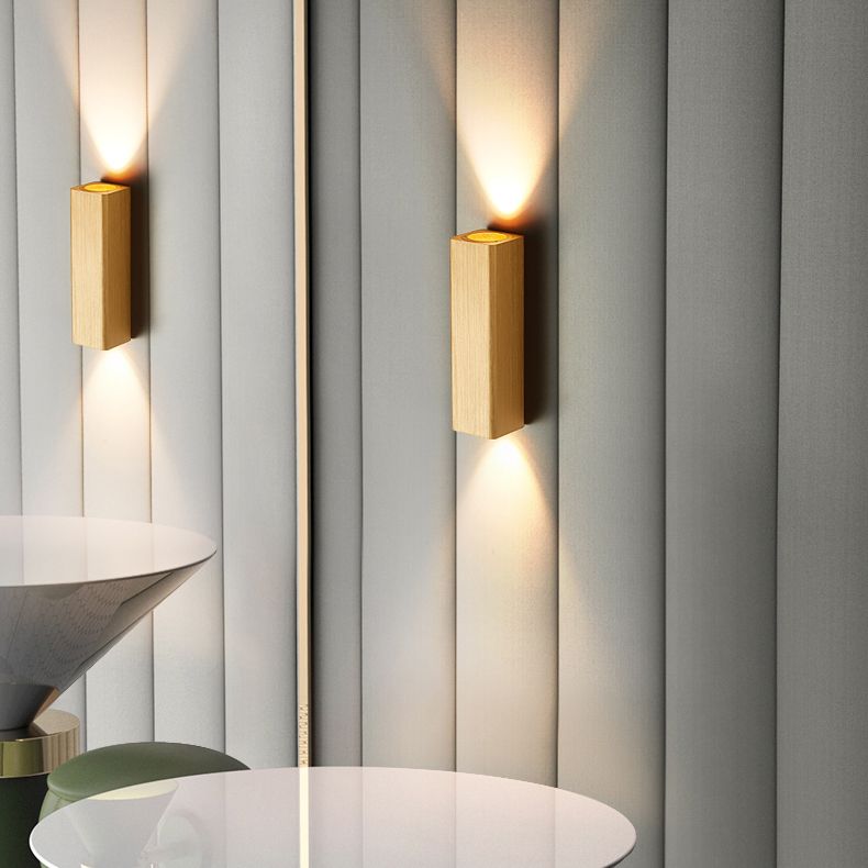 Lámpara de pared de aluminio de aluminio al aire libre moderno minimalismo para el pasillo para el pasillo