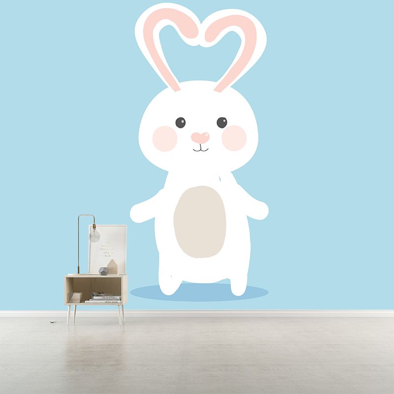 Illustration Cartoon Mural Environment Friendly Wallpaper for Kid's Bedroom