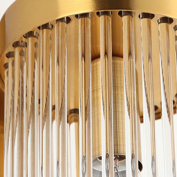 Einstellbare geometrische Schattenwand Wandleuchte moderne Kristallwandmontageleuchte in Gold