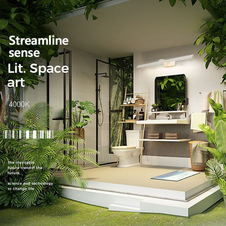 Metal Armed Vanity Mirror Lights LED Modern Vanity Lamp for Bathroom Dressing Table