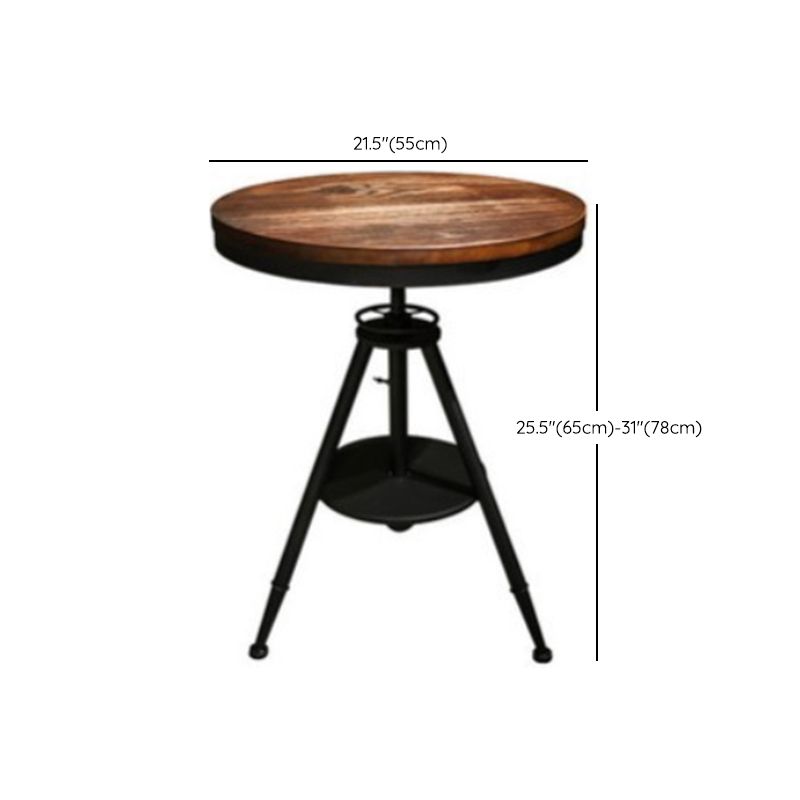 Modern 1/3/5 Pieces Dining Set Round Pine Wood Dining Table for Home