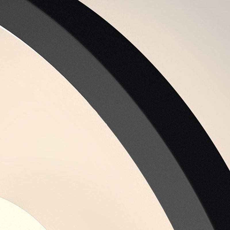 Ball Shade Metal Wall Sconce Modern Style Single Light Wall Mounted Light