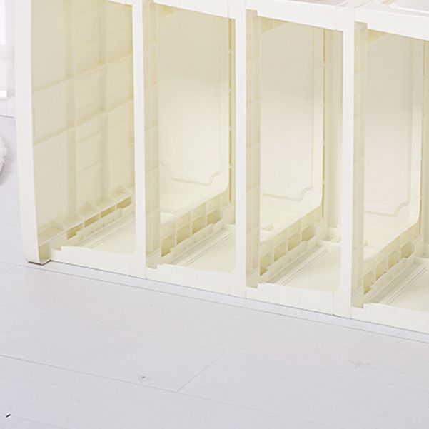 Lingerie Chest  Contemporary Plastic Chest with Drawers for Bedroom