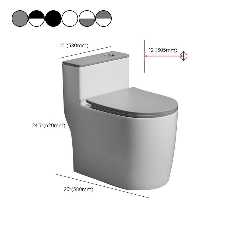 Traditional Ceramic Toilet Bowl Floor Mounted Urine Toilet for Bathroom