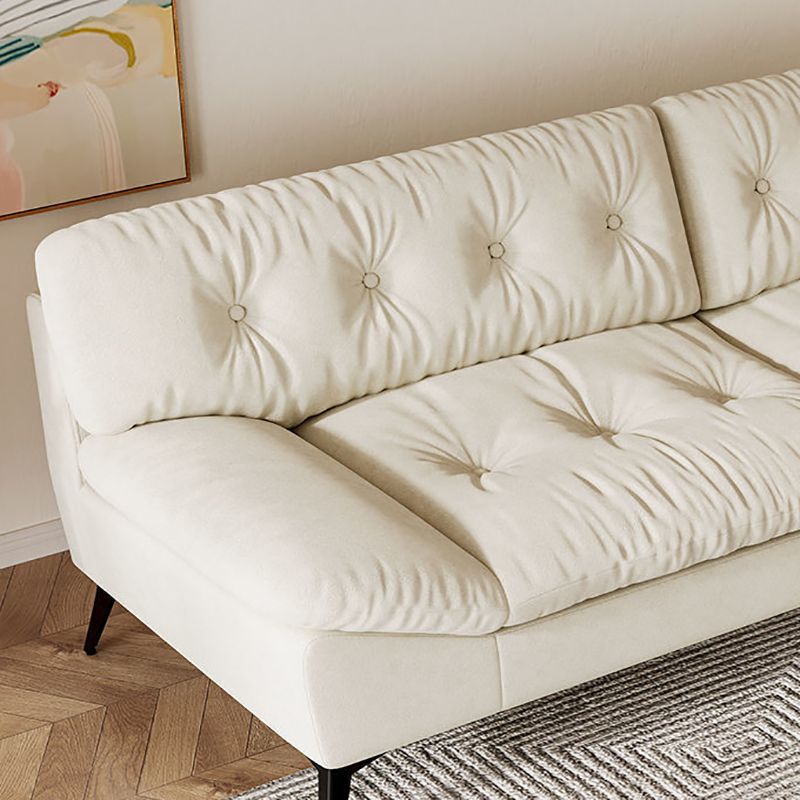 Modern Living Room Armless Tufted Split-Back Standard Seating