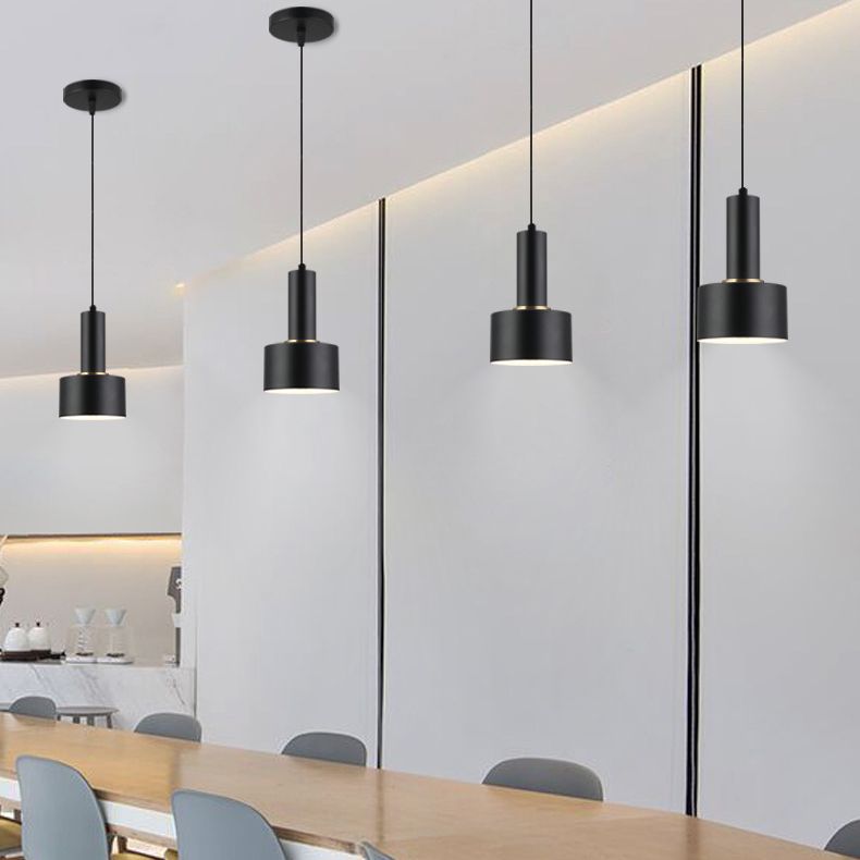 Postmodernism Grenade Shaped Pendant Metal 1-Light Dinner Suspension Light Fixture