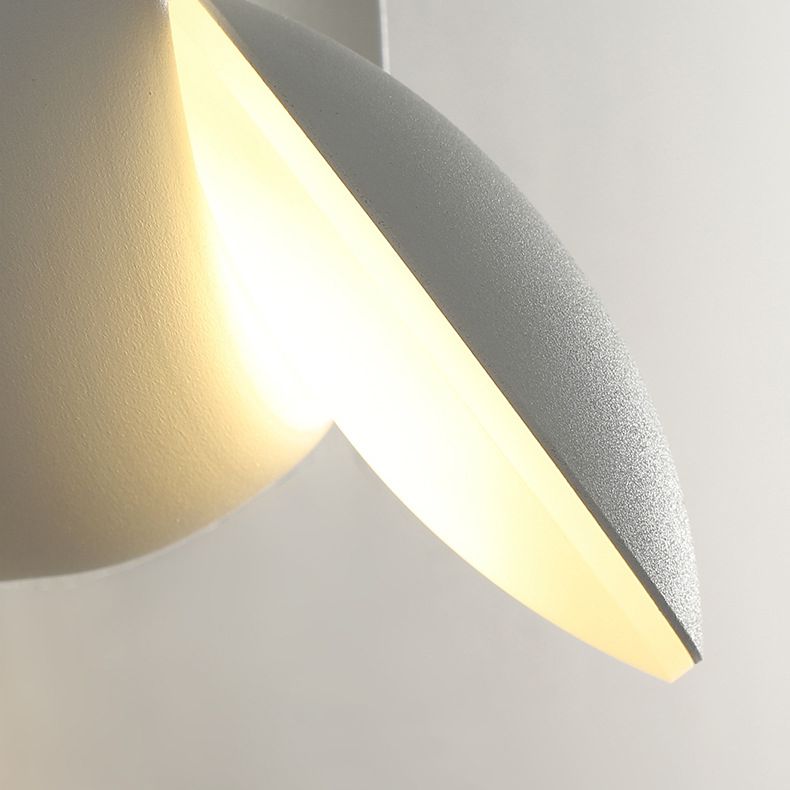 2-Tiers Rotatable LED Wall Lamp Simplicity Style Modern Sconce Light for Bedroom