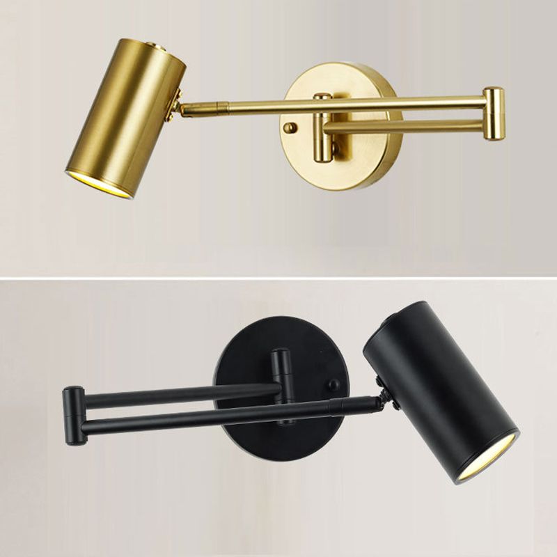 Modern Wall Sconce Minimalist Wall Light Fixture with Adjustable Arm