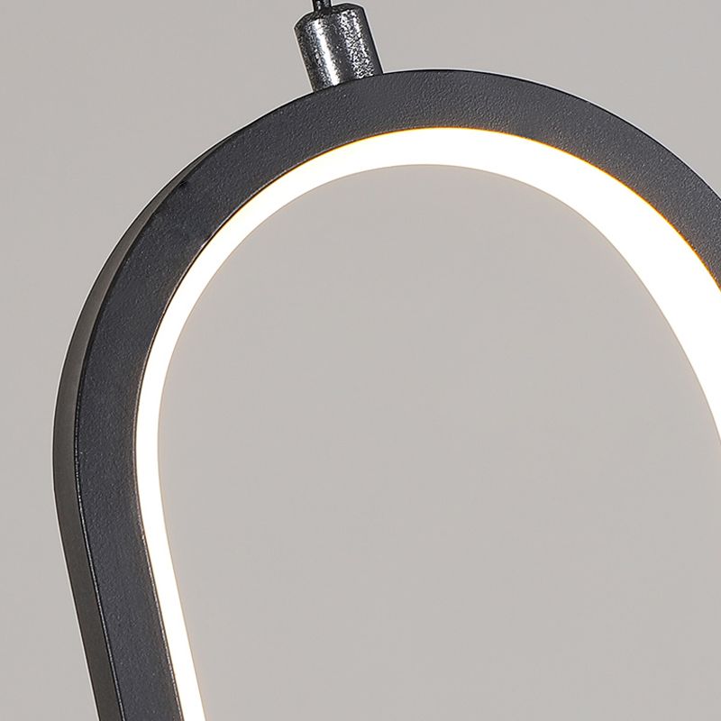 LED Pendant Light Silicone Shade Modern Hanging Lights for Living Room Dinning Room