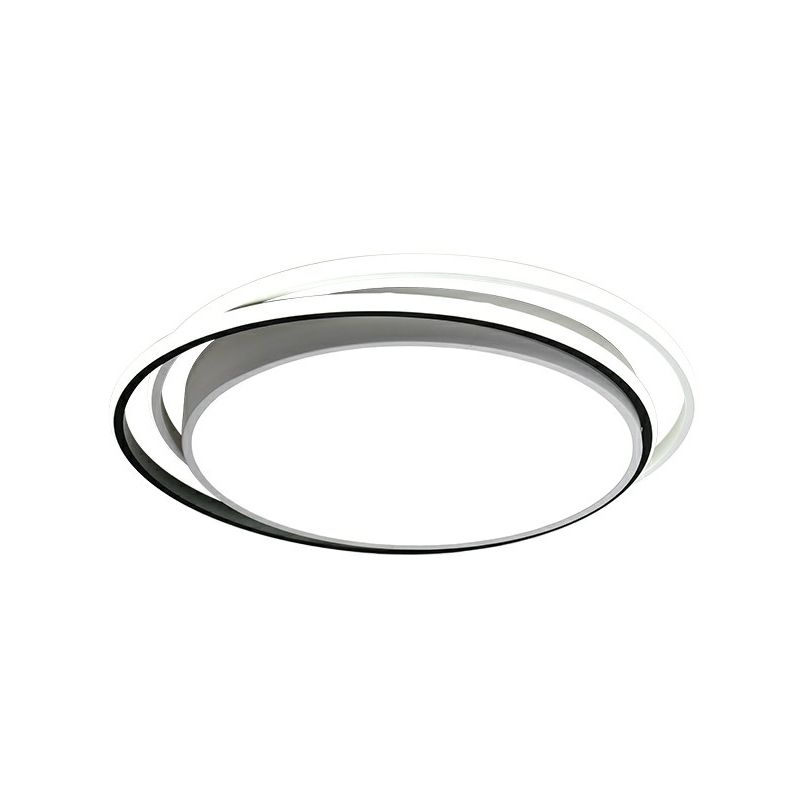 Noordse ronde LED-inbouwlamp acryl woonkamer inbouw plafondverlichtingsarmatuur