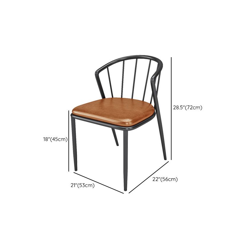 Industrial Dining Set 1/3/5 Pcs Solid Wood Top Dining Table with Upholstered Chairs