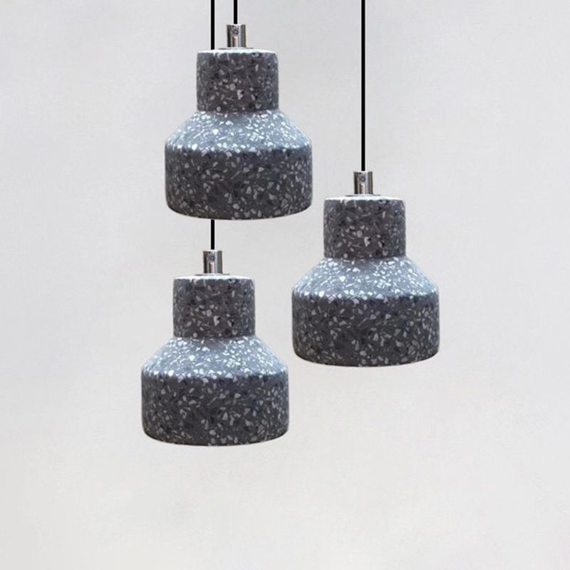 Plateau de pendentif ombré en pierre Style moderne suspendu pendant pour le salon