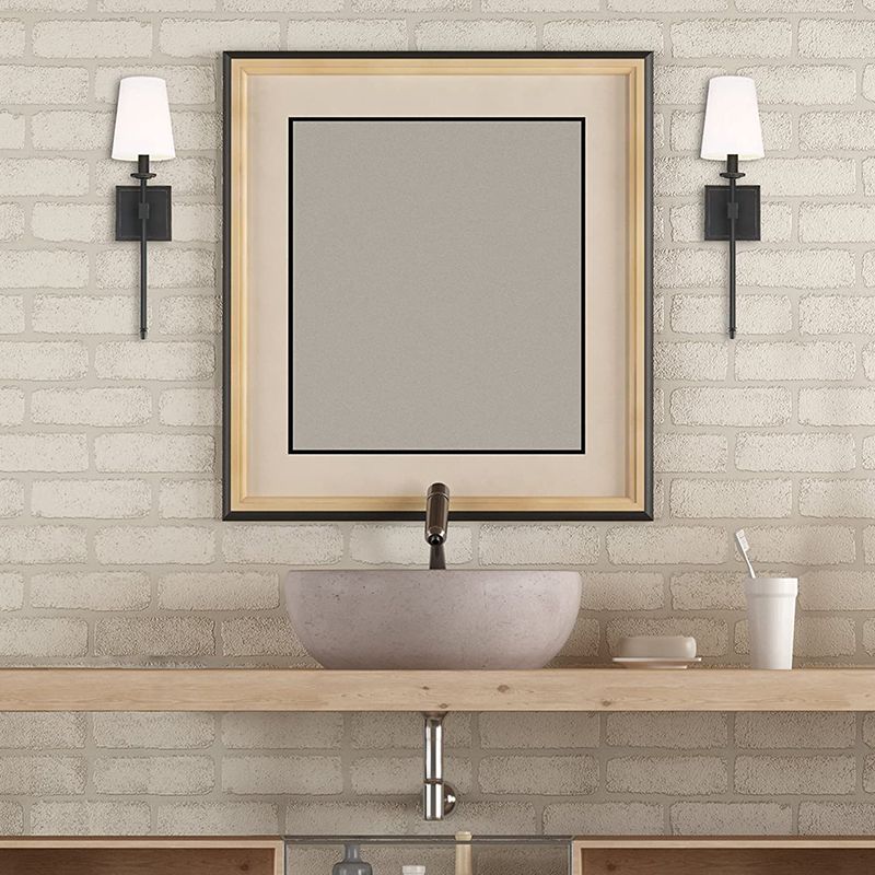 Nordic Style Iron Vanity Light Cylinder Shape Vanity Lamp for Shower Room