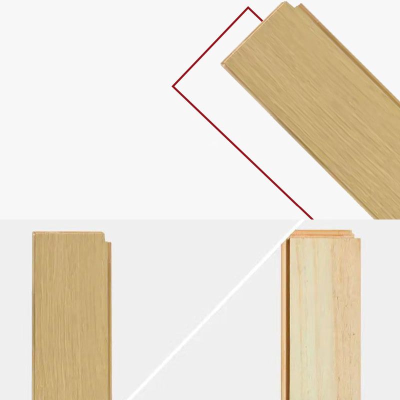 Contemporary Laminate Flooring Solid Wood Laminate Flooring with Light and Dark Color