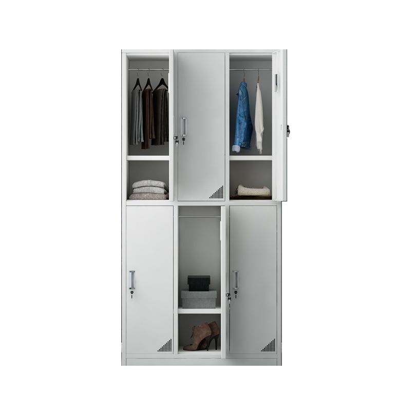 Modern Style Wardrobe Armoire Metal Wardrobe Closet for Home