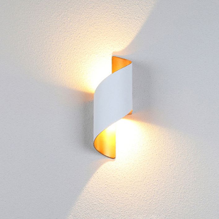 Modern Aluminum Wall Light Geometric 11" High LED Wall Washer for Outdoors
