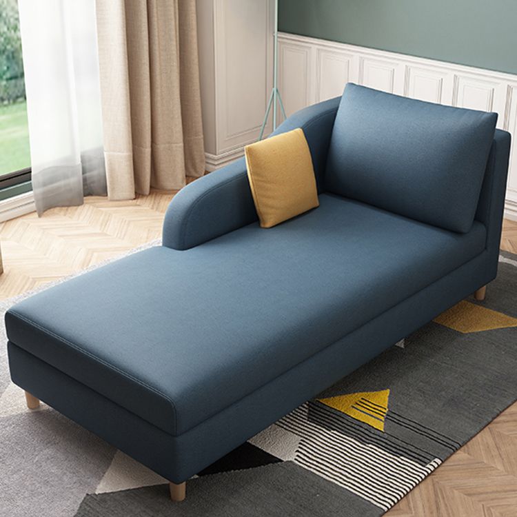 Scandinavian Chaise Lounge Chair One Armed Chaise for Living Room