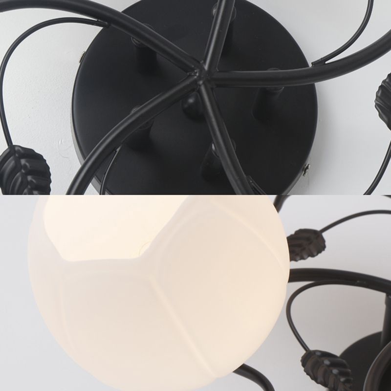 1 globe léger semi-rince