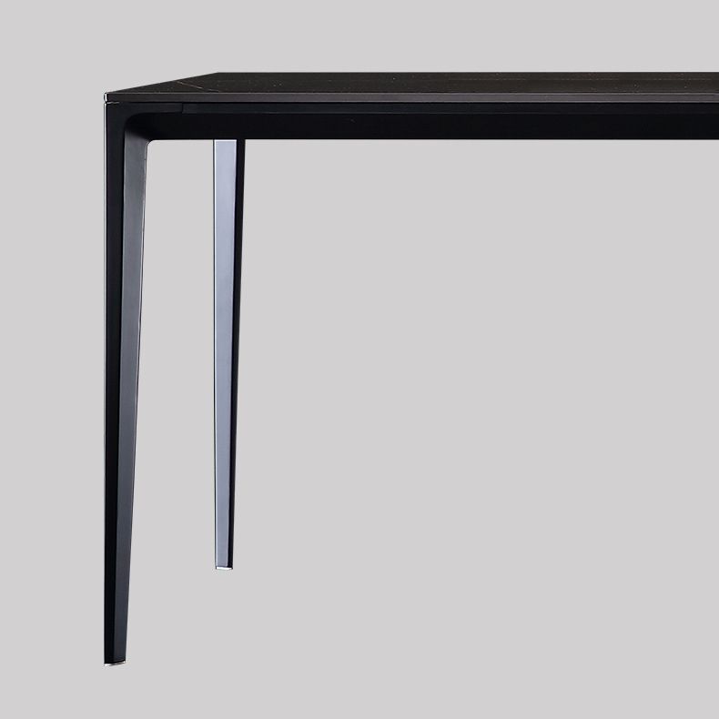 Simplicité Table de la salle à manger rectangle