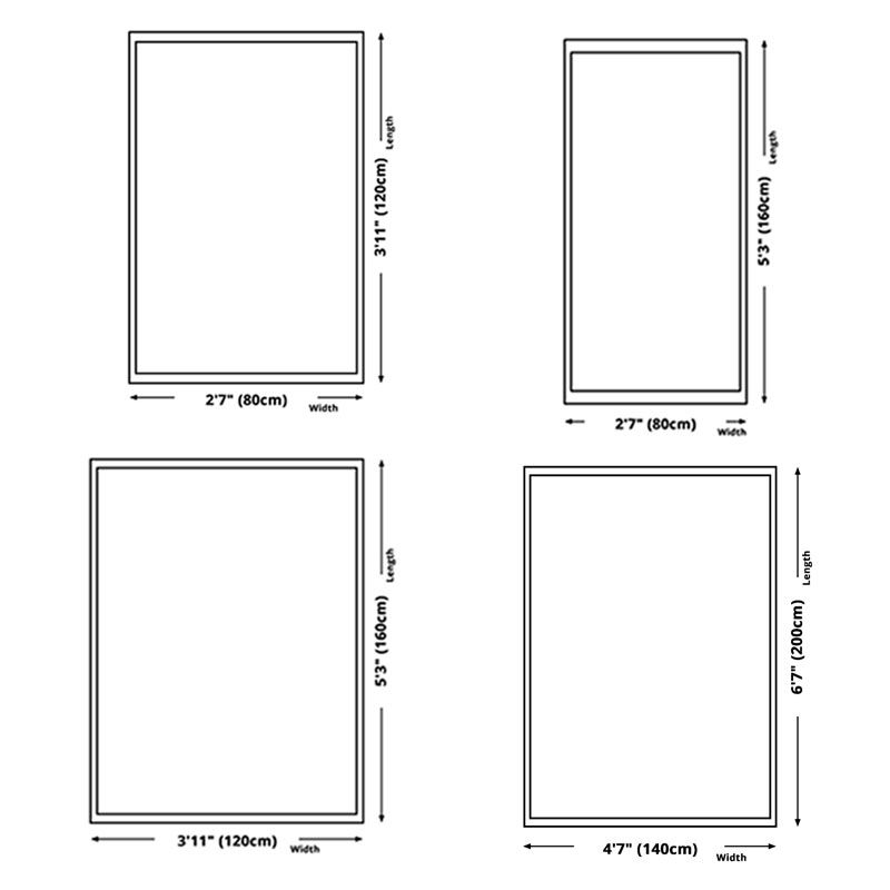 Dark Grey Industrial Rug Polyester Striped Area Rug Washable Rug for Drawing Room