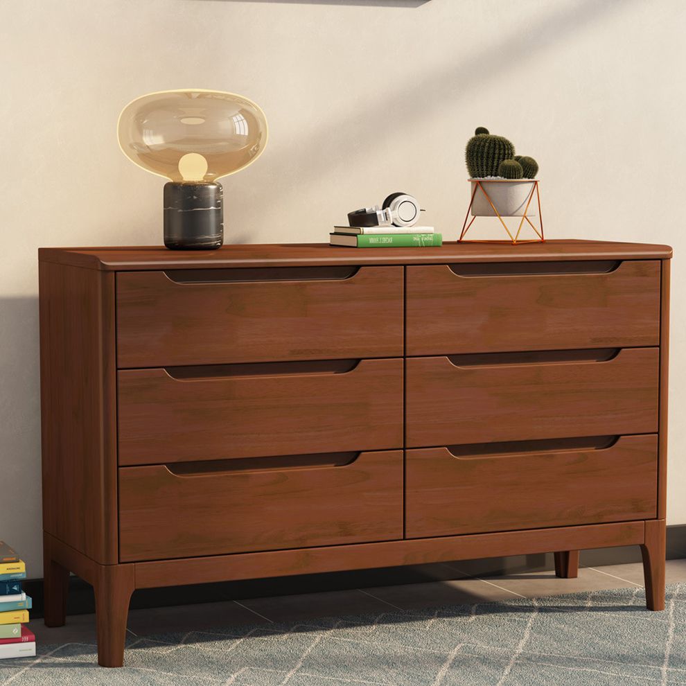 Rectangular Wood Chest Modern Style 5/6/7 - Drawer Accent Chest