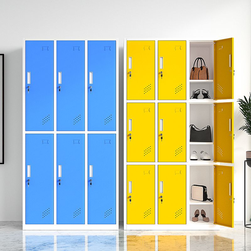 Hinged Wardrobe Cabinet Contemporary Metal Wardrobe Armoire for Home