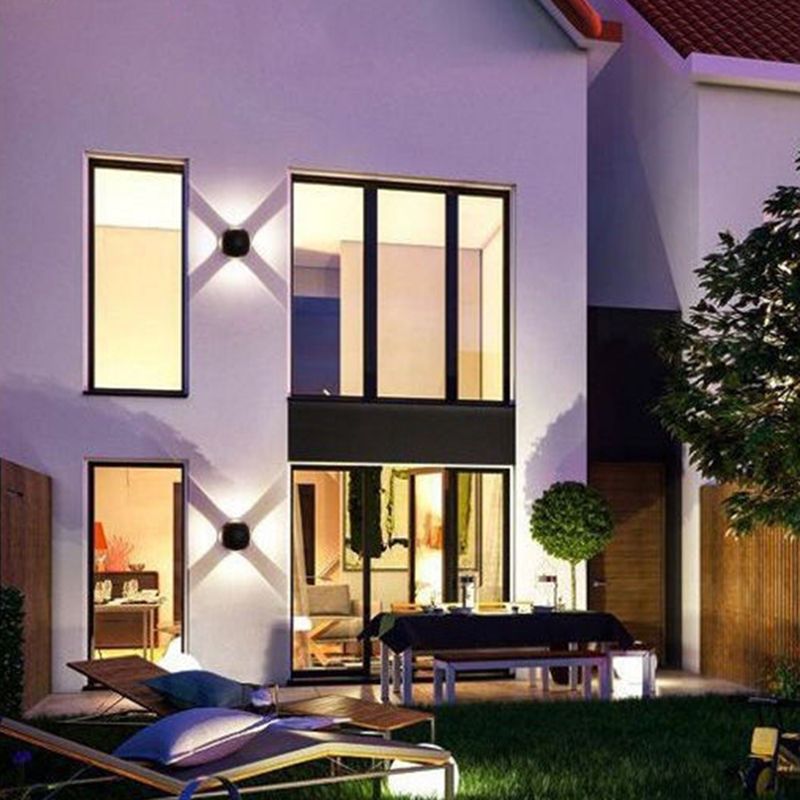 Simplicity Style LED Wall Lamp Aluminum + PVC Lens Home Decorative Ambiance Wall Sconce in Warm White Light