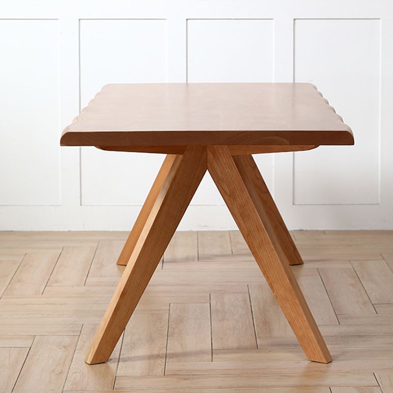 Brown 4 Legs Dining Room Dinner Kitchen Table Modern Dining Room Table