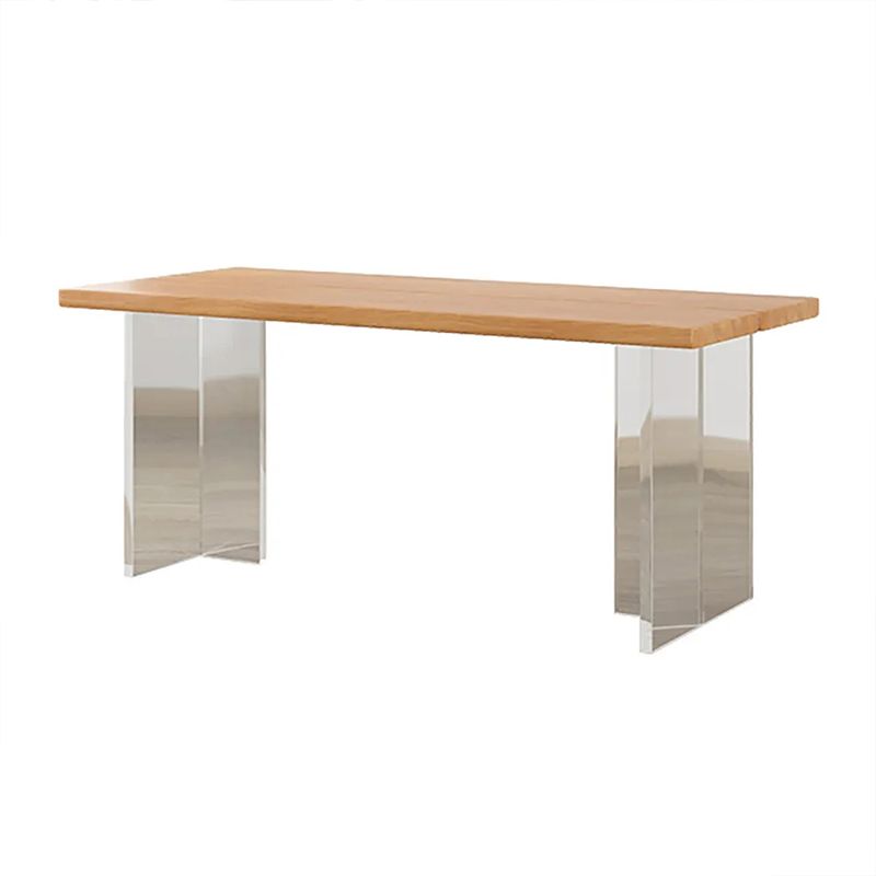 Industrial Rectangle Wood Dining Table 1/5/7 Pieces Dining Set  for Living Room