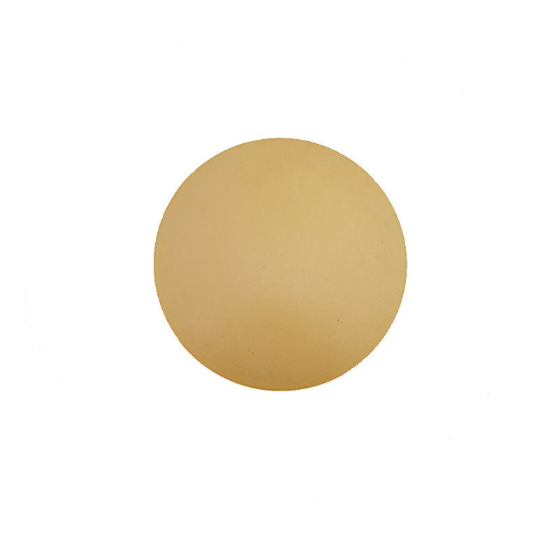 Metal Round Shape Wall Lighting Modern Style 1 Light Wall Mounted Light Fixture