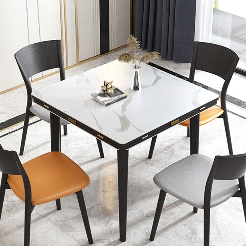Contemporary Style 46'' Dining Table Stone Round Dining Room Collection for Indoor