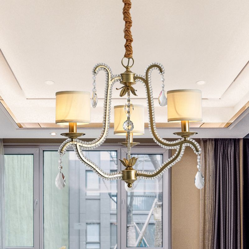 3 lumières suspendues de lustre suspendus