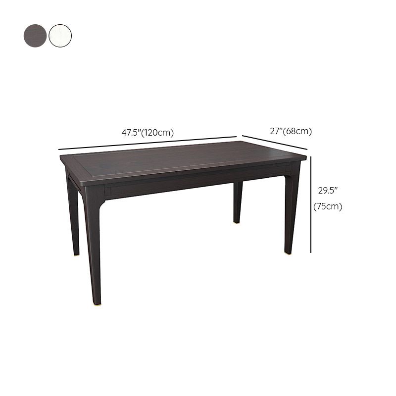 Rectangle Counter Dining Table Traditional Dinner Room Kitchen Table