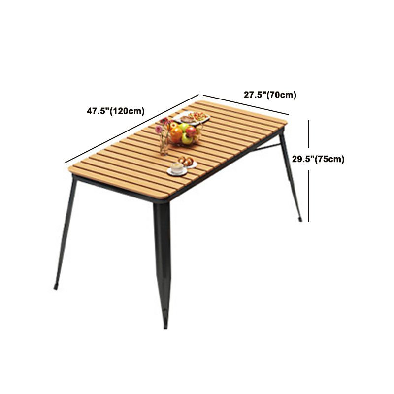 Modern Engineer Wood Dining Table Set 1/2/5/7 Pieces Dining Set for Home Use