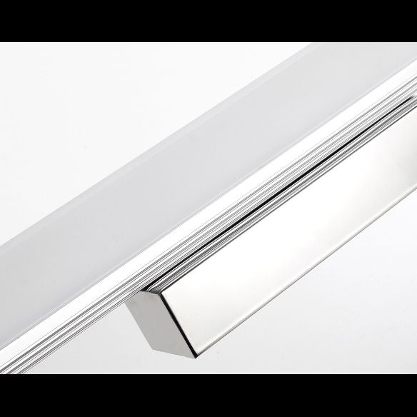 Linear Vanity Mirror Light Modern Style LED Acrylic Sconce Light Fixture with Stainless Steel Base