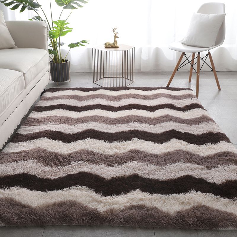 Tapis d'intérieur en polyester à tapis solide en polyester