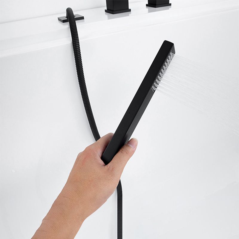 Contemporary Bath Faucet Trim Brass Low Arc Bath Faucet Trim